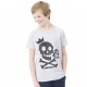 T-shirt Freegun Skull Gris et Noir