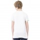 T-shirt Freegun Flower Blanc