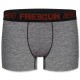 Lot de 4 Boxers Homme Freegun Uni Gris Chiné