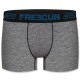 Lot de 4 Boxers Homme Freegun Uni Gris Chiné