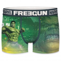 Boxer Garçon Freegun Marvel Hulk Vert