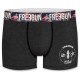 Lot de 3 Boxers Coton Homme Freegun Uni Multicolore