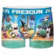 Lot de 4 Boxers Homme Freegun Lapins Crétins Fun Multicolore