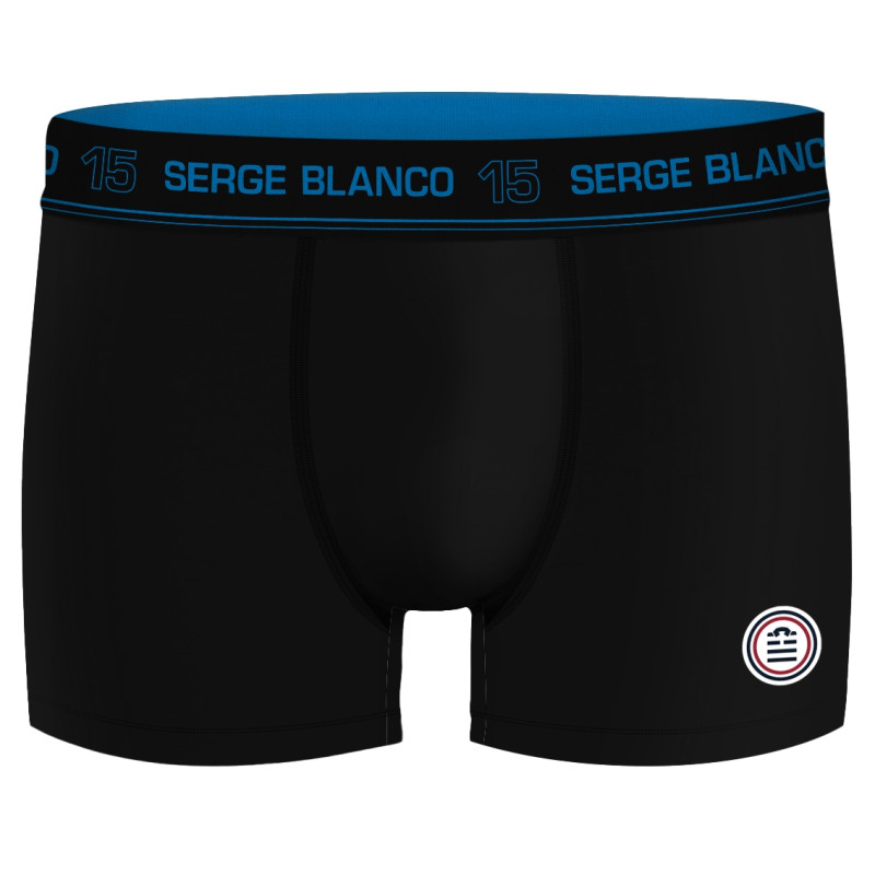 Lot de 4 boxers homme en coton Class uni ceinture colorée Lot de 4 boxers homme en coton Class uni ceinture colorée