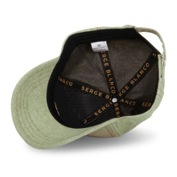 Casquette Baseball homme chambray effet denim Jean