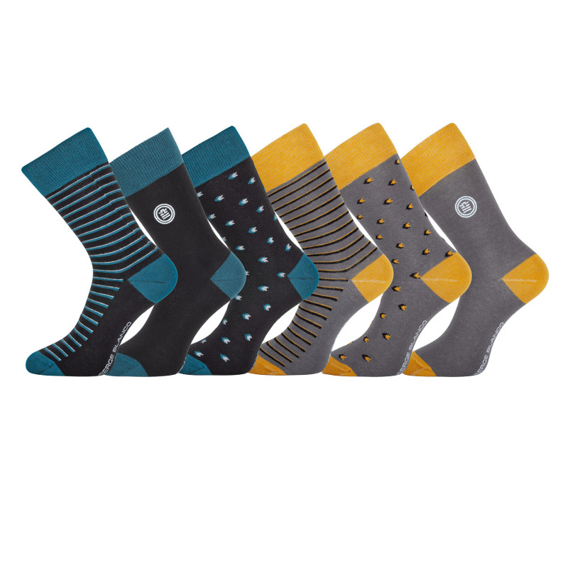 Lot de 6 paires de chaussettes de ville City Lot de 6 paires de chaussettes de ville City