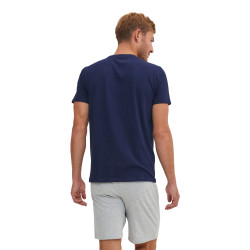 Ensemble Pyjama court Tshirt col rond homme en coton