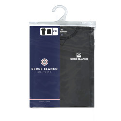 Ensemble Pyjama court Tshirt col rond homme en coton