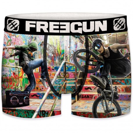 Boxer Garçon Freegun Street Noir