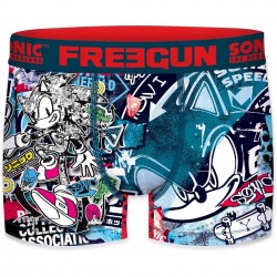 Boxer Homme Freegun Sonic Speed Rouge