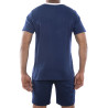 Ensemble homme Pyjama court T-shirt col tunisien Vintage