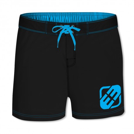 Boardshort court garçon Freegun Uni Bleu