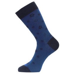 Lot de 9 paires de chaussettes de ville fantaisies en coton peigné