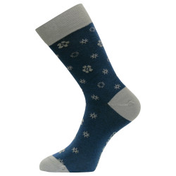 Lot de 9 paires de chaussettes de ville fantaisies en coton peigné