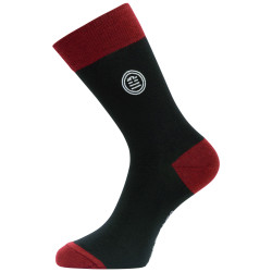 Lot de 9 paires de chaussettes de ville fantaisies en coton peigné