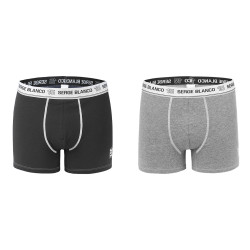 Lot de 2 Boxers coton homme avec surpiqûres Class