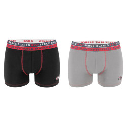 Lot de 2 Boxers homme surpiqûres Class