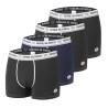 Lot de 4 Boxers coton homme avec surpiqûres Class Lot de 4 Boxers coton homme avec surpiqûres Class
