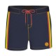 Boardshort Court Homme Freegun Band Uni Bleu