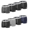 Lot de 8 boxers homme en coton