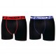 Lot de 2 Boxers Homme Freegun Noir et Bleu