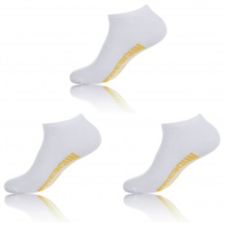 Lot de 3 paires de Snickears Freegun Blanc et Vert