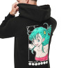 Sweat à capuche homme Dragon Ball Bulma