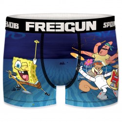 Boxer homme en microfibre Freegun Bob L'éponge Musique