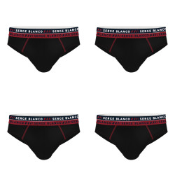 Lot de 4 slips homme en coton French