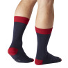 Lot de 3 Paires de Chaussettes de ville coton homme peigné doux