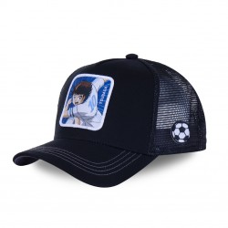 Casquette trucker Capslab Capitaine Tsubasa Noir