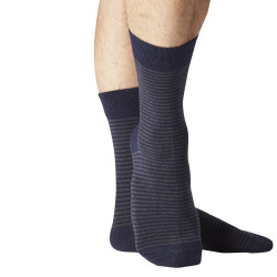 Lot de 3 Paires de Chaussettes de ville coton homme peigné doux