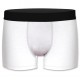 Lot de 4 boxers homme en coton bio My Esssential Blanc