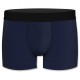 Lot de 4 boxers homme en coton bio My Esssential Bleu Marine