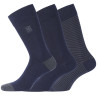 Lot de 3 Paires de Chaussettes de ville coton homme peigné doux Lot de 3 Paires de Chaussettes de ville coton homme peigné doux