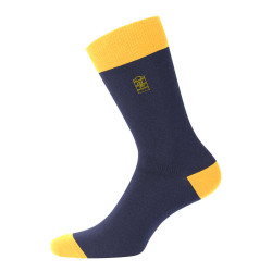 Lot de 3 Paires de Chaussettes de ville coton homme peigné doux