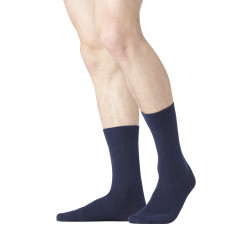 Lot de 6 Paires de Chaussettes de Ville coton homme peigné doux