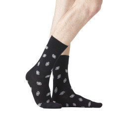 Lot de 6 Paires de Chaussettes de Ville coton homme peigné doux