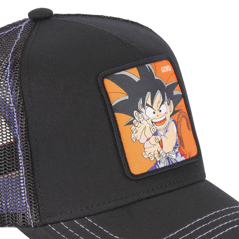 Casquette trucker fermeture snapback Dragon ball Goku Capslab Casquette trucker fermeture snapback Dragon ball Goku Capslab