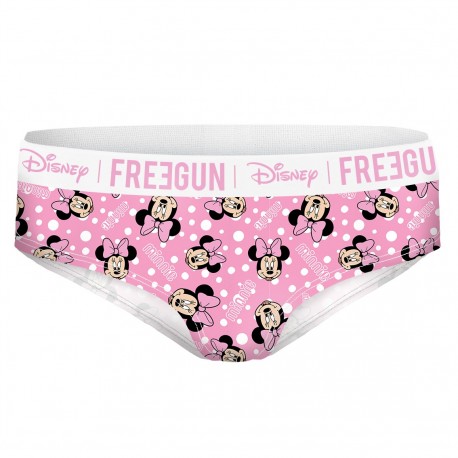 Boxer femme coton Freegun Disney Minnie Rose