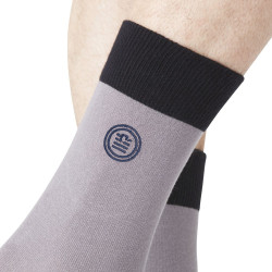 Lot de 6 Paires de Chaussettes de Ville coton homme peigné doux