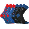 Lot de 6 paires de chaussettes de ville Town AD Lot de 6 paires de chaussettes de ville Town AD
