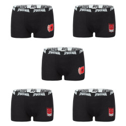 Lot de 5 Boxers garçon petite taille Spiderman