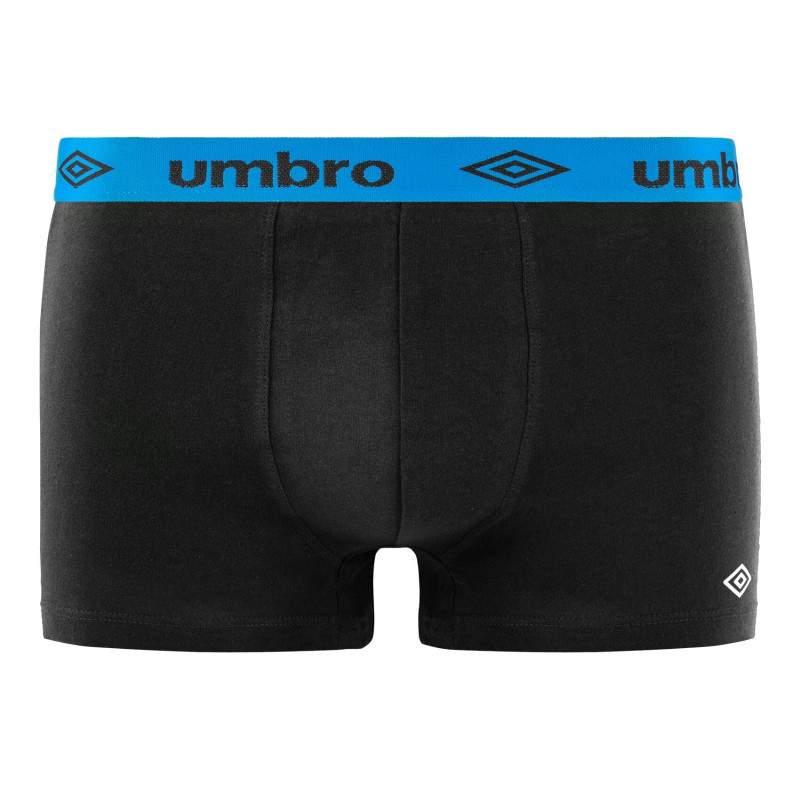 Lot de 2 boxers homme en coton ceinture colorée Lot de 2 boxers homme en coton ceinture colorée