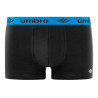 Lot de 2 boxers homme en coton ceinture colorée