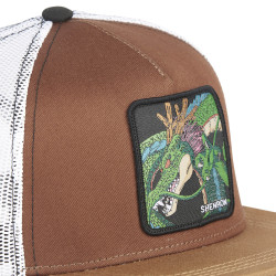Casquette snapback  visière plate avec filet Dragon Ball Shenron