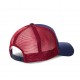 Casquette Capslab Sonic Bleu filet Rouge