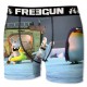 Boxers garçon microfibre Packx3 Freegun Lapin Cretin E2