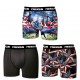 Lot de 3 boxers garçon Freegun USA Multicolore