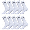 Lot de 10 Paires de Chaussettes Tennis Homme